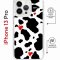 Чехол-накладка Apple iPhone 13 Pro (610630) Kruche PRINT Корова