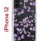 Чехол-накладка iPhone 12/12 Pro Kruche Print Сакура