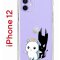 Чехол-накладка iPhone 12/12 Pro Kruche Print Angel Demon