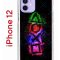 Чехол-накладка iPhone 12/12 Pro Kruche Print Гейминг