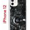 Чехол-накладка iPhone 12/12 Pro Kruche Print Двигатель