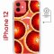 Чехол-накладка iPhone 12 Kruche Magnet Print Orange