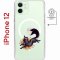 Чехол-накладка Apple iPhone 12  (598886) Kruche PRINT Fox