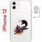 Чехол-накладка Apple iPhone 12  (598886) Kruche PRINT Fox