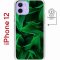 Чехол-накладка Apple iPhone 12  (598886) Kruche PRINT Grass
