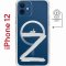 Чехол-накладка iPhone 12 Kruche Magnet Print Zet