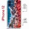 Чехол-накладка iPhone 12/12 Pro Kruche Magrope Print Морской берег