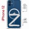 Чехол-накладка iPhone 12/12 Pro Kruche Magrope Print Zet