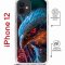 Чехол-накладка iPhone 12/12 Pro Kruche Magrope Print Орел