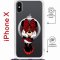 Чехол-накладка iPhone X/XS Kruche Magrope Print Минни