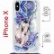 Чехол-накладка iPhone X/XS Kruche Magrope Print Грация