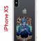 Чехол-накладка iPhone X/XS Kruche Print Джокер
