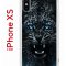 Чехол-накладка iPhone X/XS Kruche Print Дикий леопард