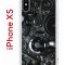 Чехол-накладка iPhone X/XS Kruche Print Двигатель