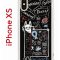 Чехол-накладка iPhone X/XS Kruche Print Кот Питер