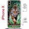 Чехол-накладка iPhone X/XS Kruche Magrope Print Крадущийся тигр