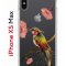 Чехол-накладка Apple iPhone XS Max (580655) Kruche PRINT Колибри