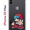 Чехол-накладка Apple iPhone XS Max (580655) Kruche PRINT FNF Boyfrend