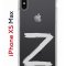 Чехол-накладка iPhone XS Max Kruche Print Zet