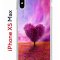 Чехол-накладка iPhone XS Max Kruche Print Pink heart