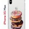 Чехол-накладка iPhone XS Max Kruche Print Donuts