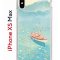 Чехол-накладка Apple iPhone XS Max (580655) Kruche PRINT озеро цветов