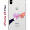 Чехол-накладка Apple iPhone XS Max (580655) Kruche PRINT Котолюбовь