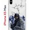 Чехол-накладка iPhone XS Max Kruche Print Call of Duty