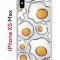 Чехол-накладка Apple iPhone XS Max (580655) Kruche PRINT Глазунья