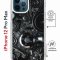 Чехол-накладка iPhone 12 Pro Max Kruche Magrope Print Двигатель
