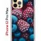 Чехол-накладка iPhone 12 Pro Max Kruche Print Fresh berries