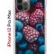 Чехол-накладка iPhone 12 Pro Max Kruche Print Fresh berries