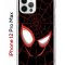 Чехол-накладка Apple iPhone 12 Pro Max (588923) Kruche PRINT Человек-Паук черный