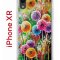 Чехол-накладка iPhone XR Kruche Print Одуванчики