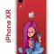Чехол-накладка Apple iPhone XR (580656) Kruche PRINT Pink Hair