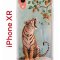 Чехол-накладка iPhone XR Kruche Print Тигр под деревом