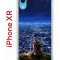 Чехол-накладка iPhone XR Kruche Print Ночные Огни