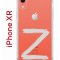 Чехол-накладка iPhone XR Kruche Print Zet