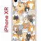 Чехол-накладка iPhone XR Kruche Print Котики