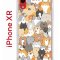 Чехол-накладка iPhone XR Kruche Print Котики