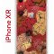 Чехол-накладка Apple iPhone XR (580656) Kruche PRINT Ягоды и Цветы