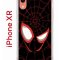 Чехол-накладка iPhone XR Kruche Print Человек-Паук черный