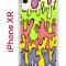 Чехол-накладка Apple iPhone XR (580656) Kruche PRINT Абстракция Капли