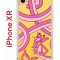 Чехол-накладка Apple iPhone XR (580656) Kruche PRINT Розовая Пантера