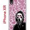 Чехол-накладка iPhone XR Kruche Print Любовь и Крик