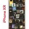 Чехол-накладка iPhone XR Kruche Print Плейлисты
