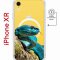Чехол-накладка Apple iPhone XR (598897) Kruche PRINT Змея
