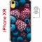 Чехол-накладка iPhone XR Kruche Magnet Print Fresh berries