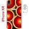 Чехол-накладка Apple iPhone XR (598897) Kruche PRINT Orange