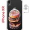 Чехол-накладка Apple iPhone XR (598897) Kruche PRINT Donuts